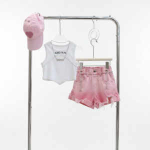 Trendy Princess Girl’s 2-Piece Fashion Set – Stylish, Soft & Picture-Perfect Outfit for Every Occasion